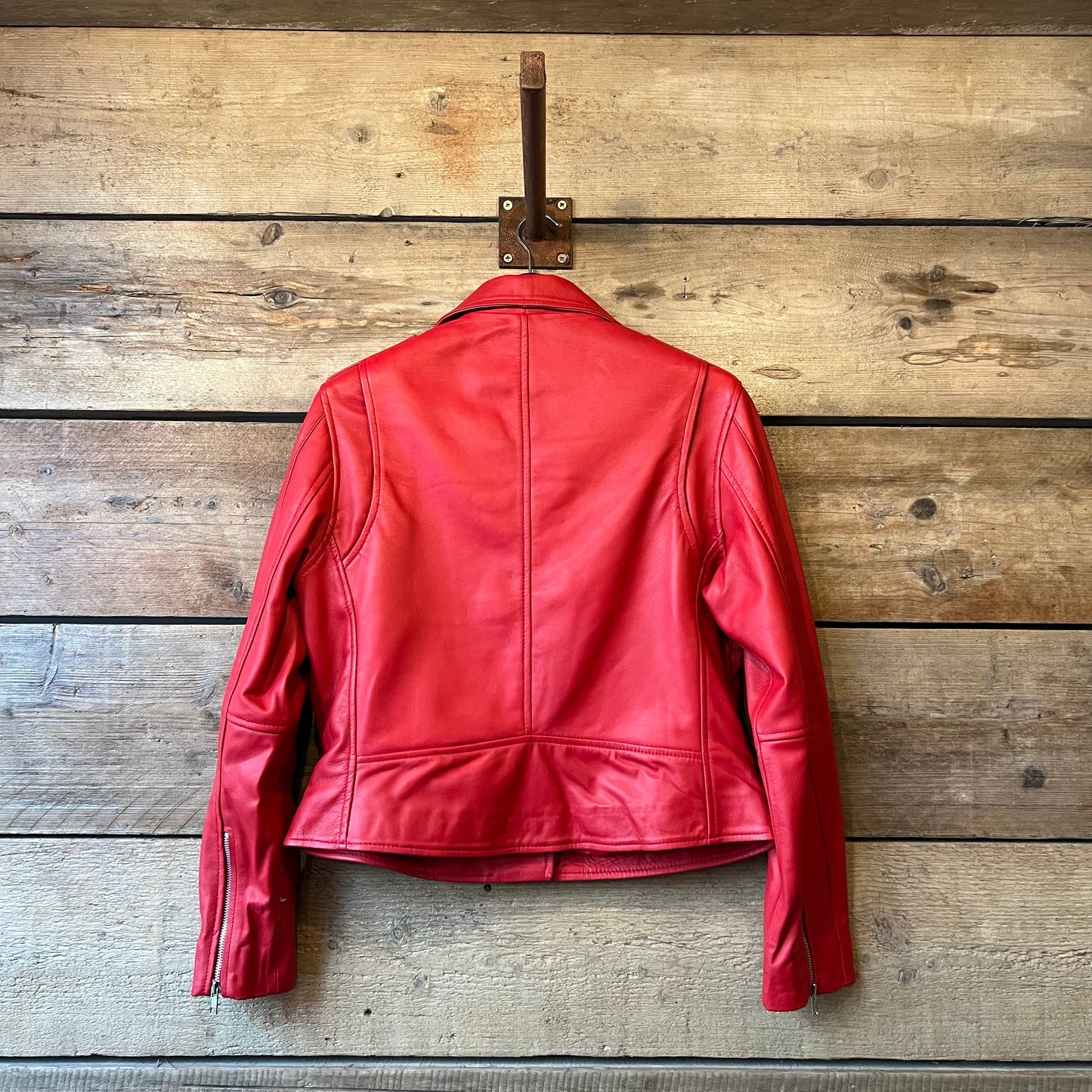 Brando Biker Jacket - Red
