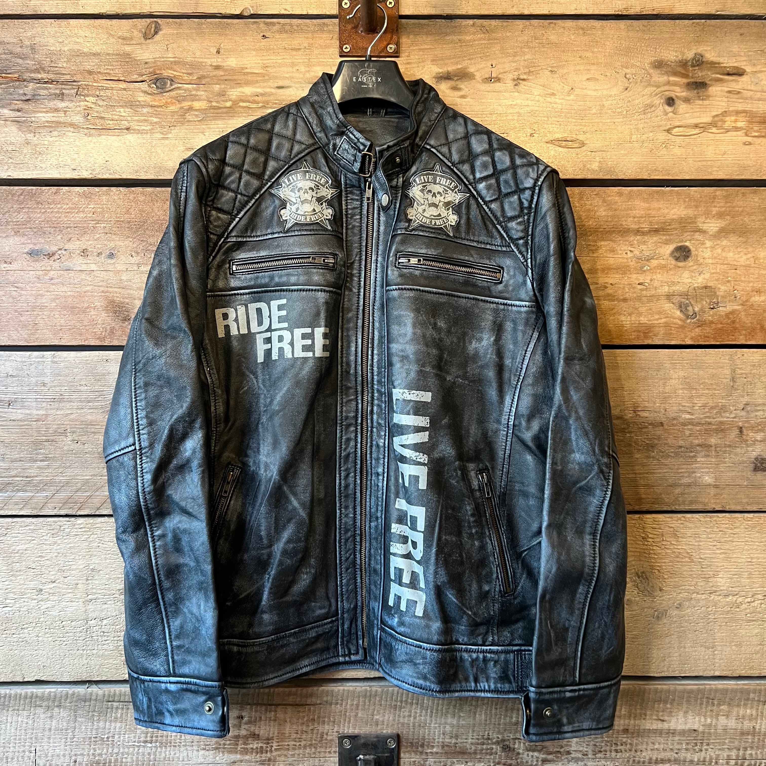 Rebel Ride Free Jacket Black – Legend Leathers - Main Image
