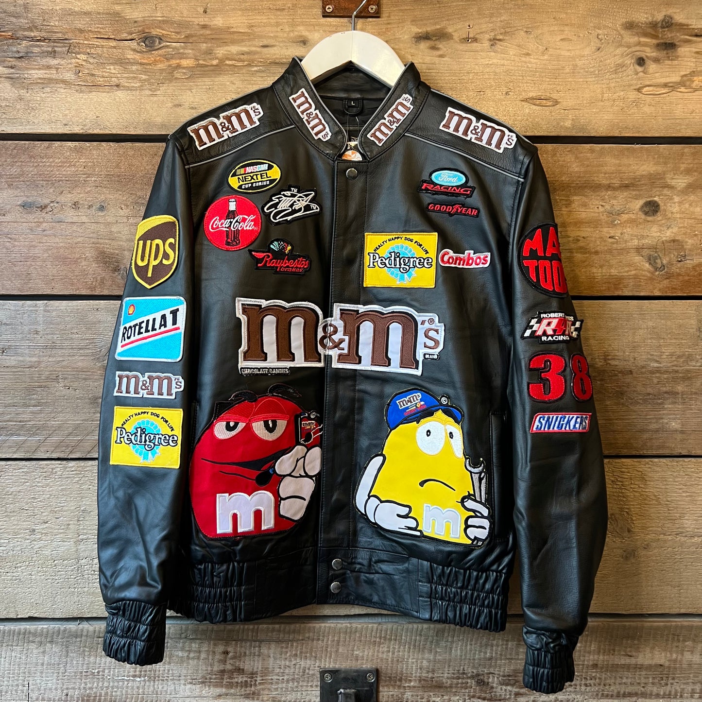 M&M Leather Jacket - Black