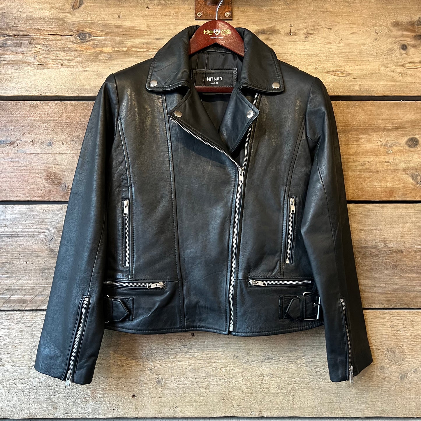 Lola Biker Jacket - Black