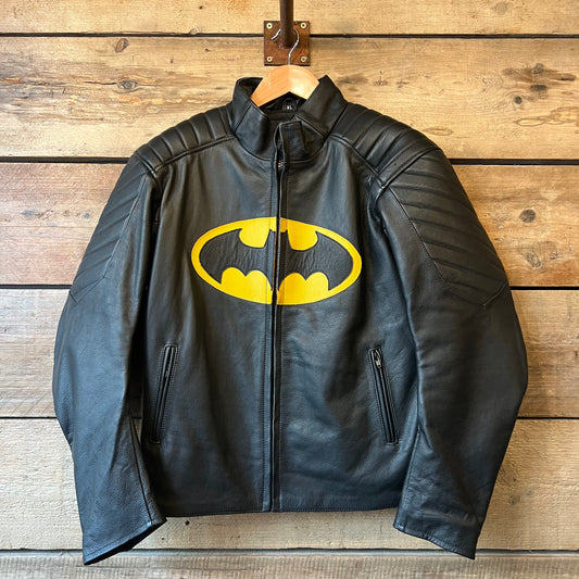 Batman Biker Jacket - Black